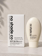 No Shade Co Sunscreen SPF 50 PA++++ | Broad-Spectrum UV Protection